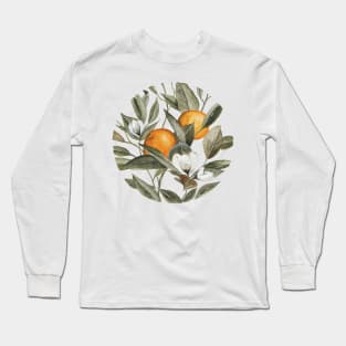 Orange Blossom Long Sleeve T-Shirt